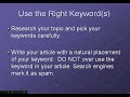 Make Money By Writing Articles
