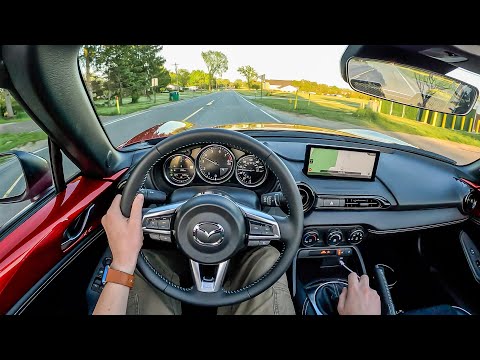 2024 Mazda MX-5 Miata Club - POV Test Drive (Binaural Audio)