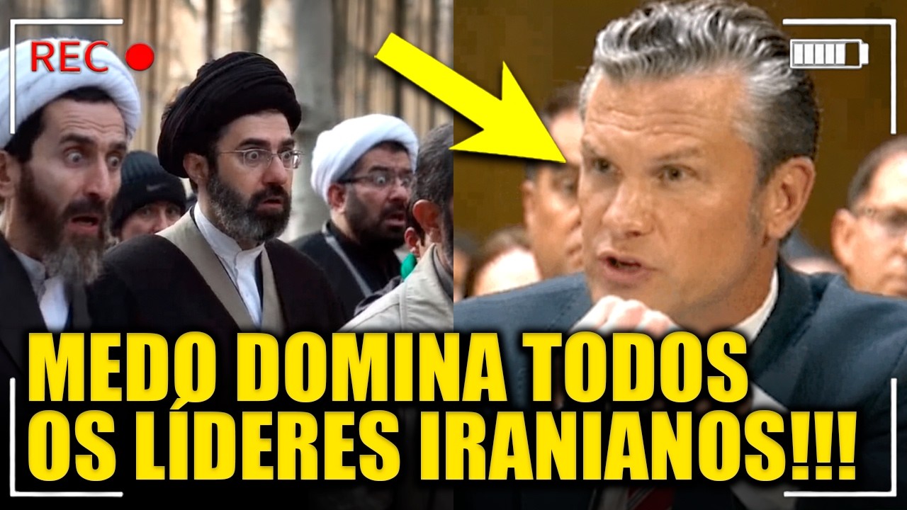 Irã EM PÂNICO após Hegseth expor como DESTRUIRÃO A MONTANHA!!!
