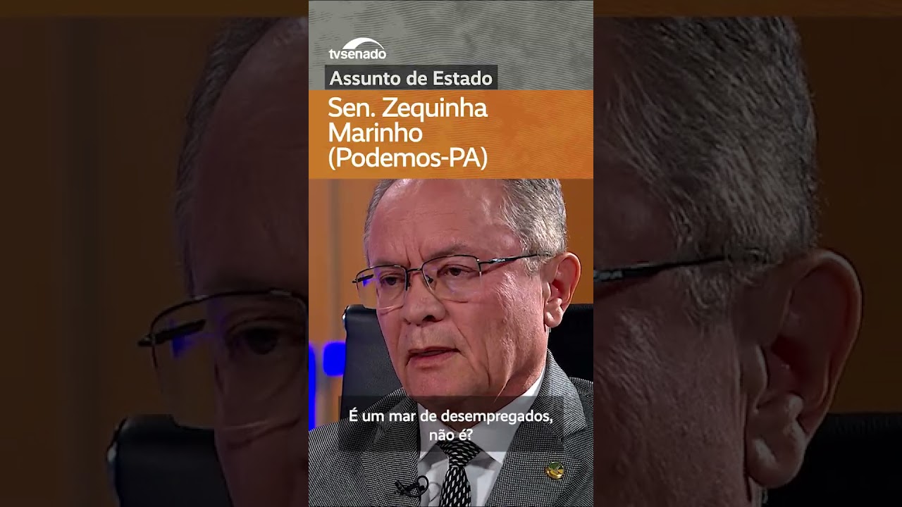 Desemprego no Pará é assunto de Estado, com Zequinha Marinho #shorts