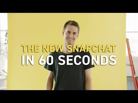 Watch Snapchat’s CEO explain the new app design in 60 seconds