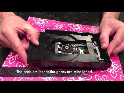 how to repair xbox 360 dvd drive