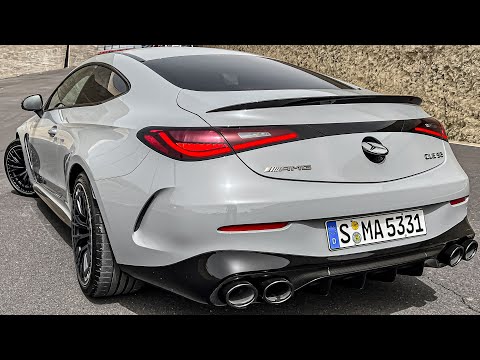 NEW 2024 Mercedes AMG CLE53 Coupe FIRST DRIVE + SOUND! Interior Exterior Review 4k