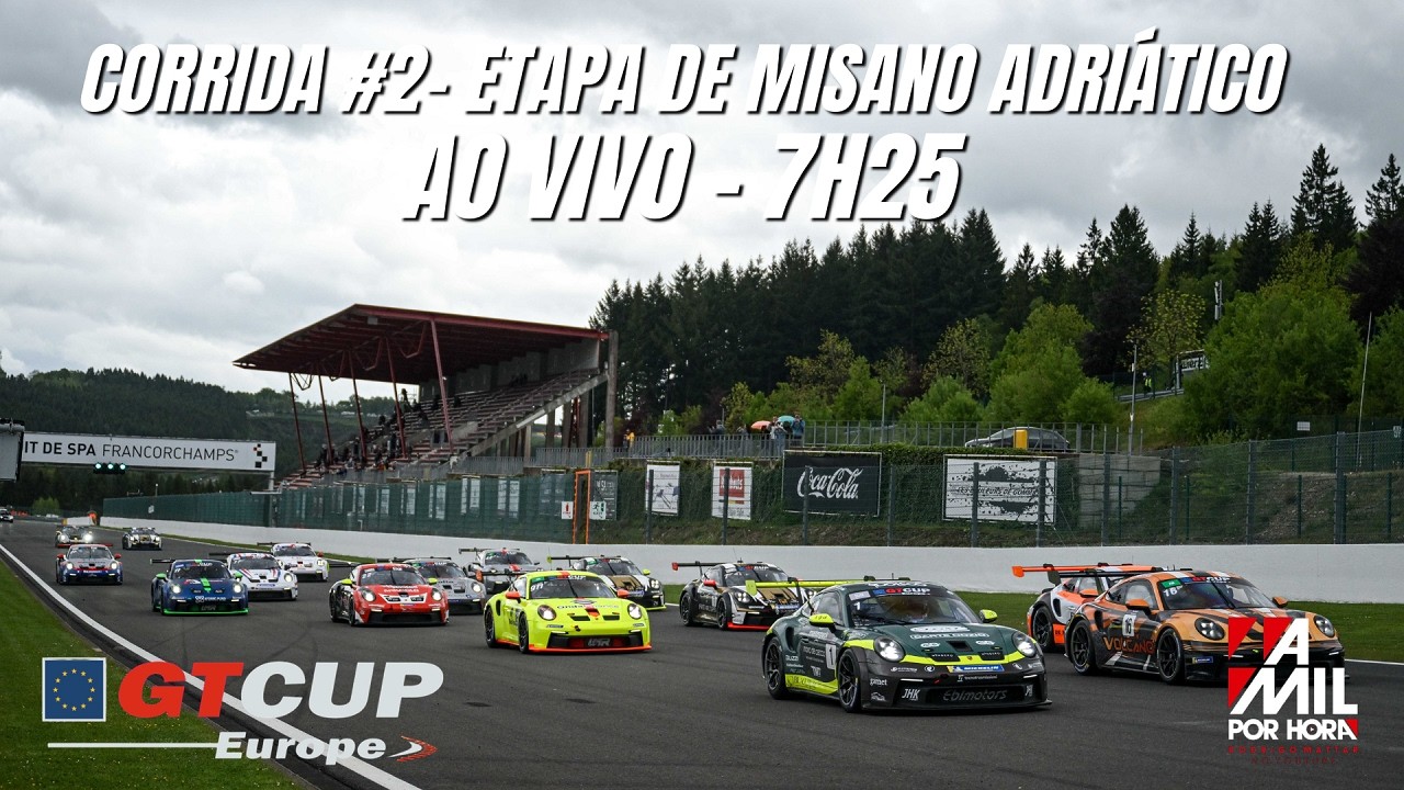 🟣GT CUP OPEN EUROPE 2026 | ETAPA DE MISANO ADRIÁTICO - 2ª CORRIDA | AO VIVO E COM IMAGENS