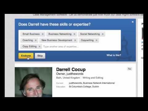 how to get endorsements on linkedin