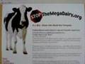 STOP that MEGA dairy STOP that MEGA dairy...STOPTHEMEGADAIRY.ORG