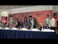 The Karate Kid (2010) Press Conference in Oslo -- PART ONE