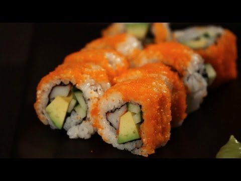 How to Make a California Roll | Sushi Lessons
