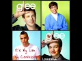 GLEE - Guys Mash up - It's My Life/My Confessions (w/ Lyrics)