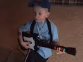 P Dizzle Guitar Hero 4 year old on Expert! Beats Lay Down