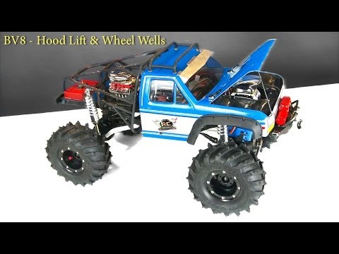 RC ADVENTURES - CHEAP! Gorilla Tape Wheel Wells! ALTERED BEAST 4X4 - Rebuild BV8 -