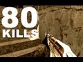 80 KILLS ON - PS3 - Call of duty 4 live online gaming ! !!