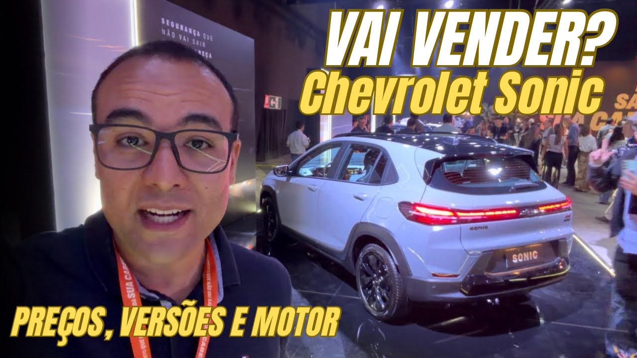 LANÇAMENTO HOJE! CHEVROLET SONIC: preços, versões e tudo INCLUSIVE A CORREIA