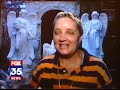 crying virgin mary statue