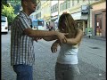 Blitzhypnose mitten in der Fu�g�ngerzone in Heidelberg