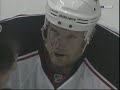 Rob Scuderi hipchecks Jason Chimera [Dual-feed]
