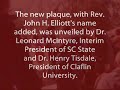 highlights from the orangeburg massacre 40th commemoration ceremony feb. 8 at sc state university.