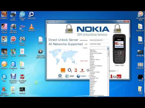 how to break nokia 1280 security code