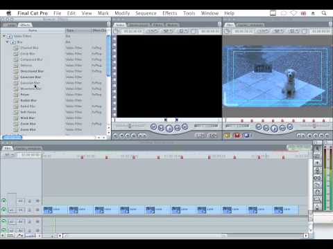 Final Cut Pro 7: tutorial sull'utilizzo dei filtri Final Cut Pro 7: tutorial sull'utilizzo dei filtri