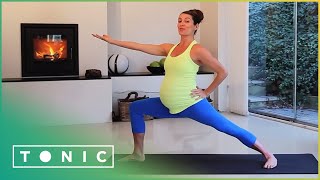 PREGNANCY YOGA  2: 10 MINUTE WORKOUT