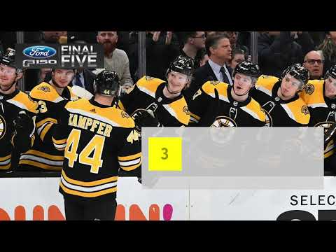 Video: Ford Final Five: Eichel, Skinner score twice as Sabres down Bruins