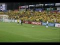 千葉ダービー'10 vs柏@日立台 茶野ゴール(2-2) JEF United Chiba fans 25,Jul
