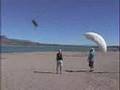 Paragliding SAT and Reserve Toss over Rosevelt Lake, AZ