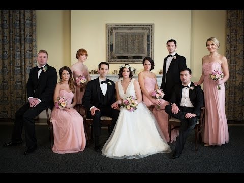 The Iconic Bridal Party Portrait - Walk Through a Wedding with Justin and Mary