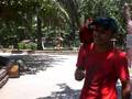 Juan com ARARA no Parque Ecológico Ambiental
