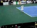 Roddick imitates Nadal! Extremely funny!