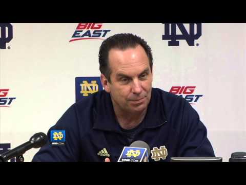 teleconference - Notre Dame head coach Mike Brey talks with the media about taking on Louisville, Scott Martin recovery and ESPN College Gameday coming to town.