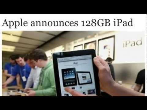 Technology News: Apple Reveals 128GB iPad With Retina Display (4th Gen)