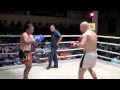 Rob (Tiger Muay Thai) scores a 3rd round KO at patong Boxing Stadium