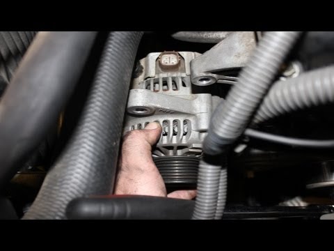how to replace serpentine belt on fj cruiser