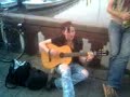 tjitske zingend op centraal station