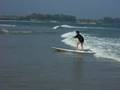 surfing kid