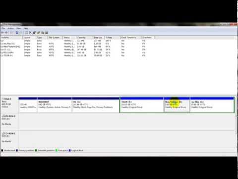 how to remove local disk d