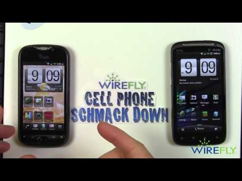 HTC Sensation vs T-Mobile myTouch 4G Slide Schmackdown