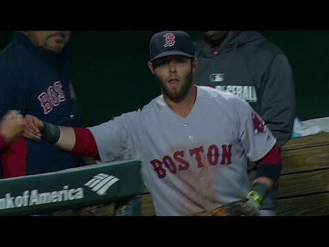 Video: Pedroia dives to rob Hardy of a hit