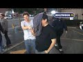 Jonah Hill and Friends Leave Hollywood Night Club. Jonah Hill and Friends Leave Hollywood Night Club.