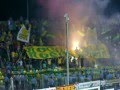 Файер-шоу футбольных фанатов «Кубани» в Ростове