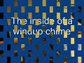 What the inside of a windup chime looks like