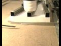 Découpe de noyaux d'ailes pour planeur RC.wmv