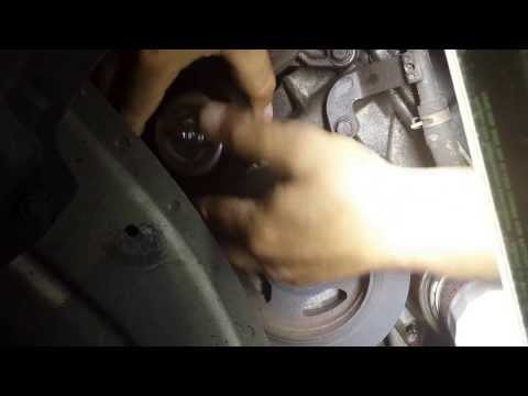 Nissan Drive Belt Tensioner and Belt Replacement 3.5 Front Wheel Drive