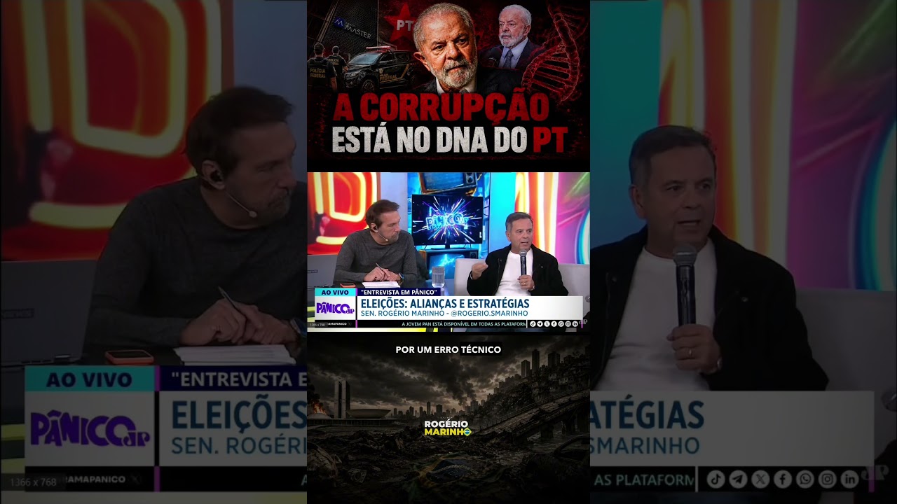 A corrupção está no DNA do PT: do Mensalão ao Master, o método é aparelhar o Estado