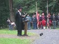 Abraham Lincoln talks at Albany Rural Cemetery