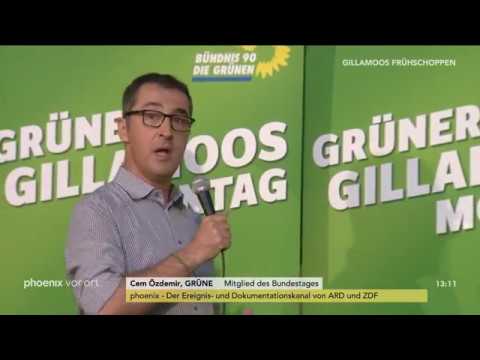 Cem zdemir beim politischen Frhschoppen der GRNEN am ...