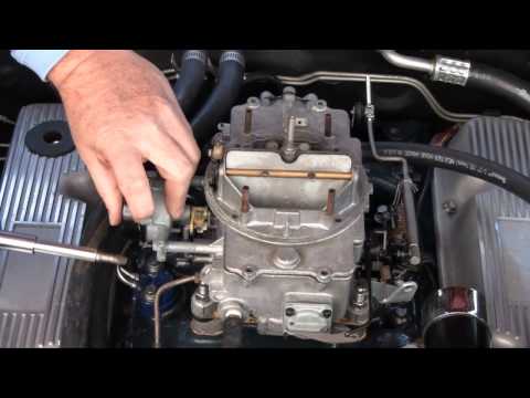 how to hook up a carburetor