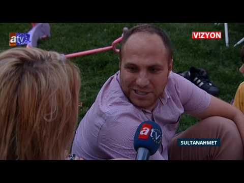 VİZYON 280.BÖLÜM SULTANAHMET MEYDANINDA İFTAR COŞKUSU