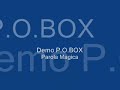 Demo P.O.BOX Parola Magica Demo P.O.BOX Parola Magica